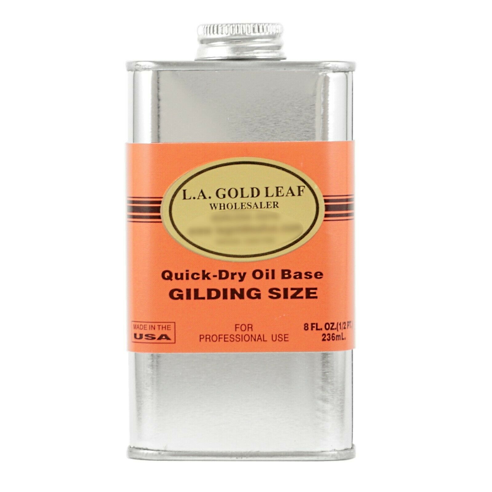 L.a. Gold Leaf - Quick-dry Gilding Size/ Oil Base -bulk Sale !