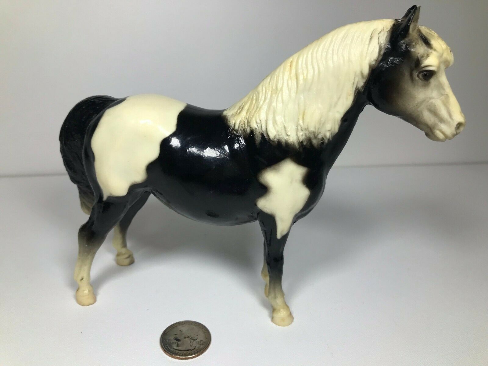 Vintage Breyer Horse Black & White Pony Horse