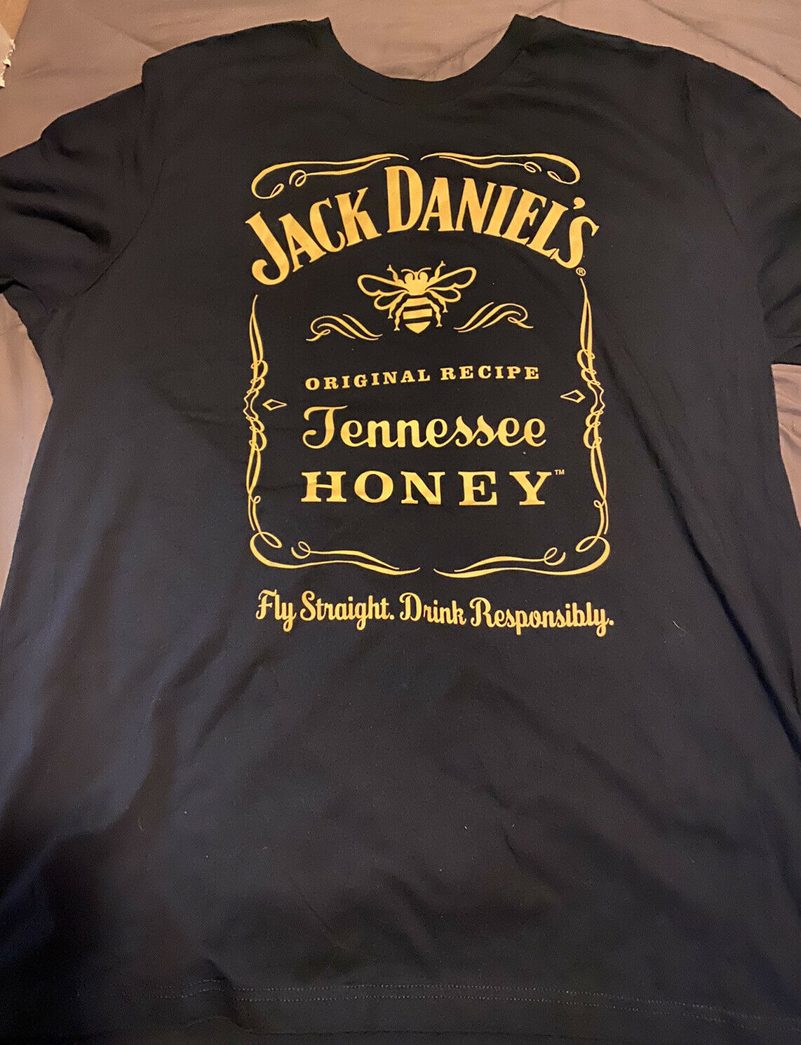 Jack Daniels Tennessee Honey Xl Tshirt, Ss, Nwot, In Bag.