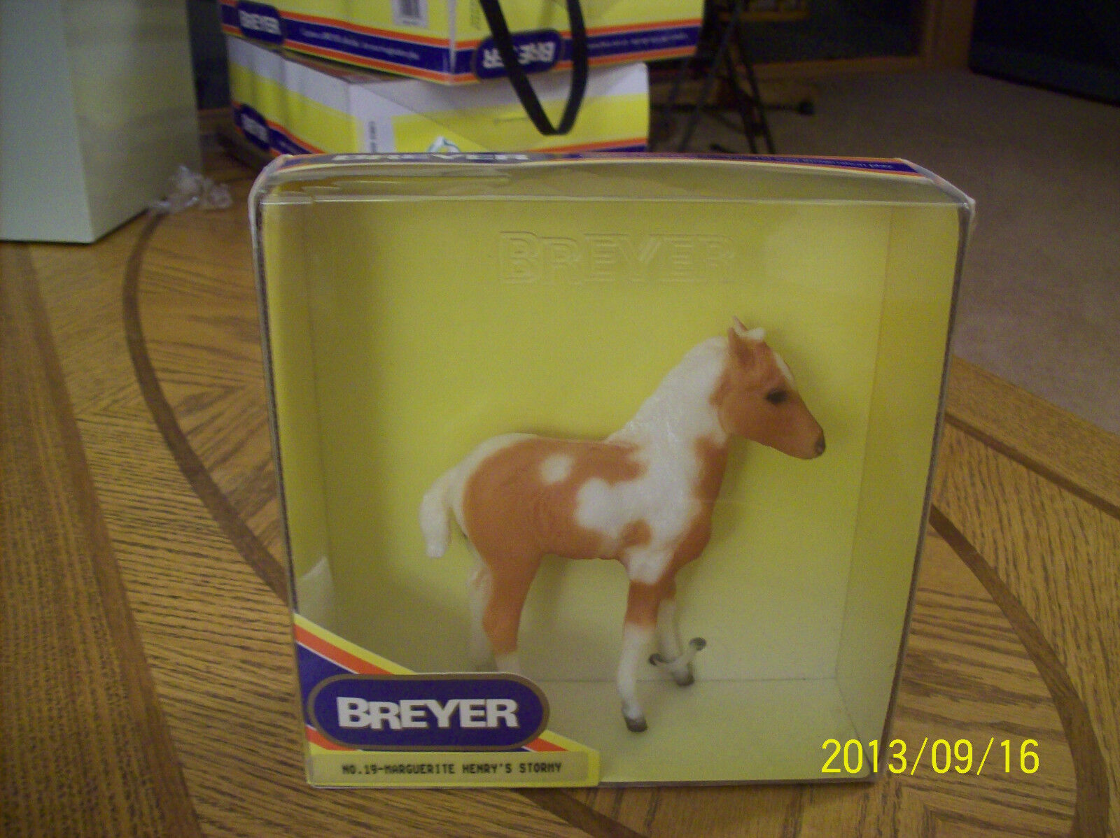 Breyer Collector Horse "marguerite Henry's Stormy" 1990 In Original Box #19