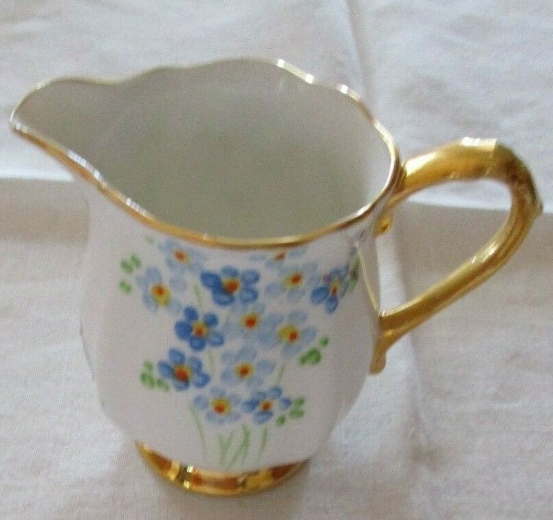Royal Standard Bone China Handpainted Floral Creamer Gold Trim Made In England