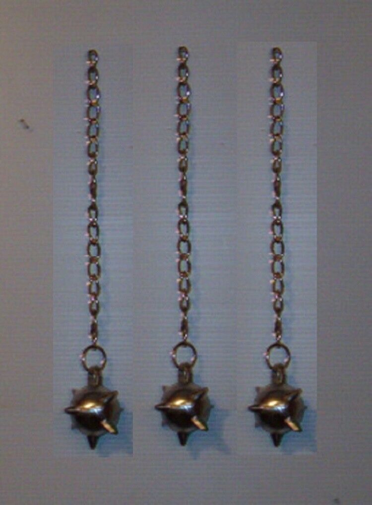 Make Your,3 Battle Mace / Flail Spike Balls & Chains,medieval Weapon,free Ship