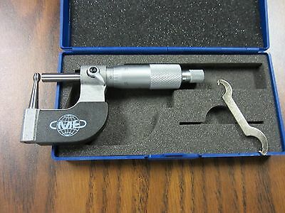0-1" Tube Micrometer 0.0001" Grad.,carbide Tipped,part# 4048-tbe--new