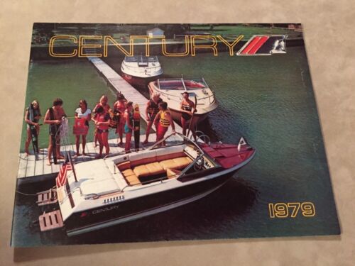 Century Boat~boats~1979 Original Sales Brochure~mint Condition~arabian~180-200