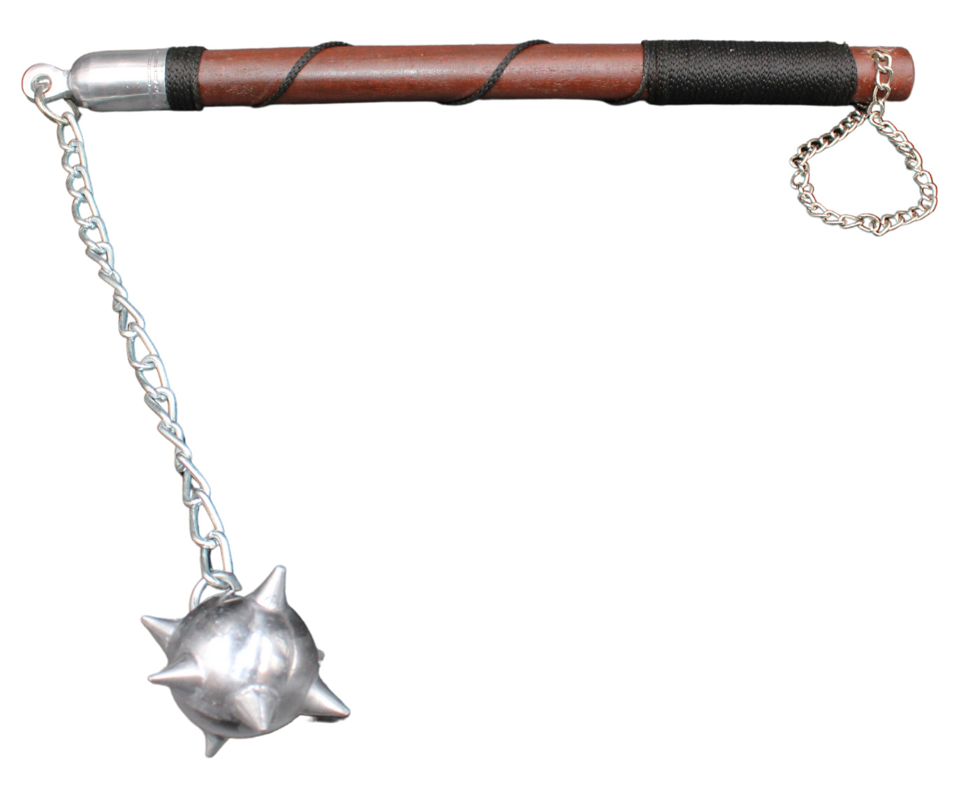 Medieval Gladiator Spiked Solid Metal Single Mace Ball Flail Morningstar Weapon