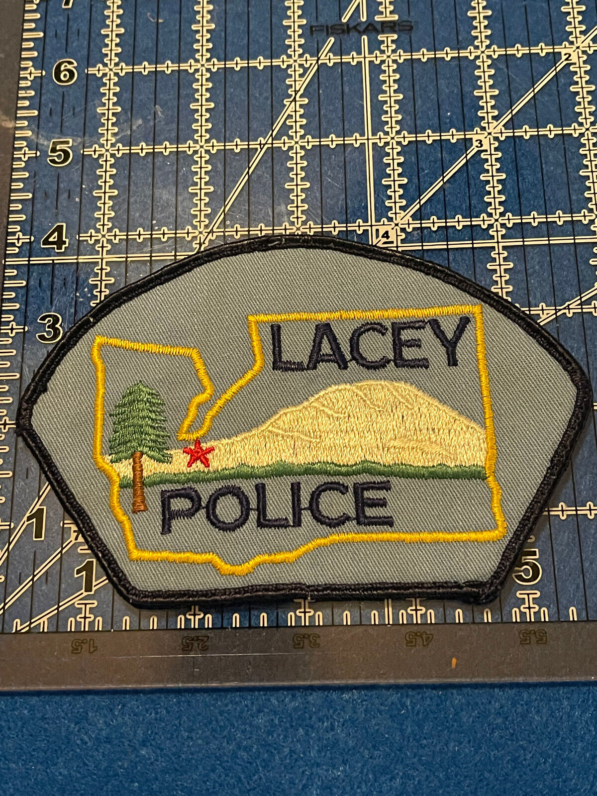 Vintage Lacey Wa Washington Police Patch