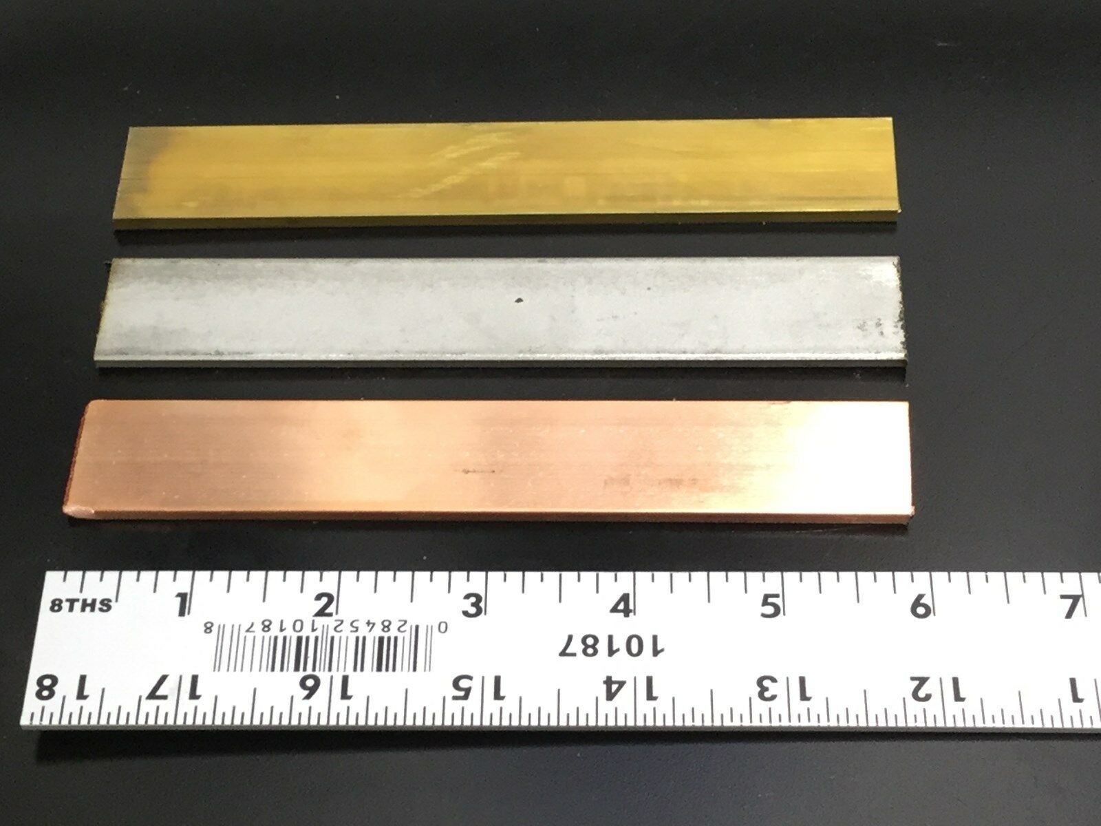 1/8" X 1" Brass, Stainless Steel, Or Copper Bar Stock Knife Making 6" Long
