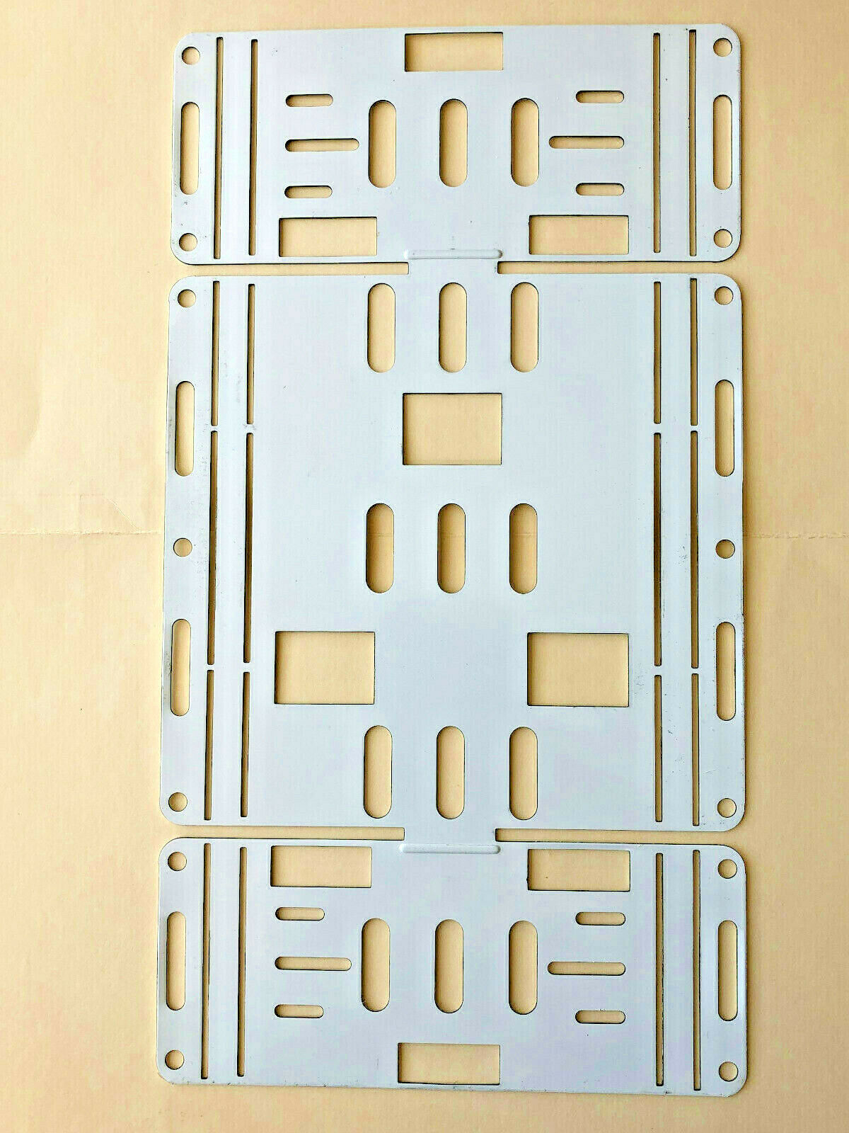 Retrofit Kit Conversion Plate For 8' 2 Bulb T12 Light Strip To T8 Led Fixture
