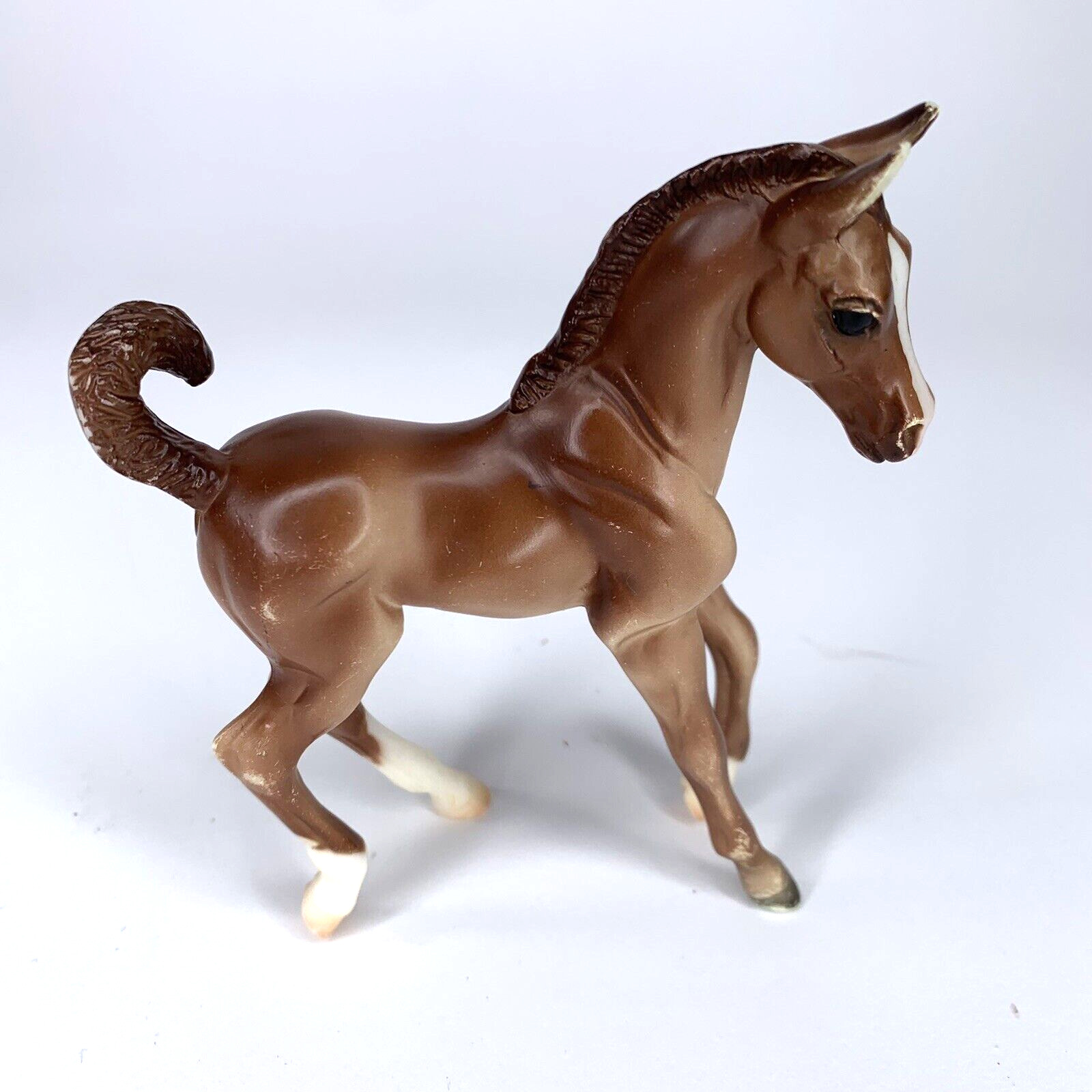 Breyer Horse Brown Foal 5 X 4" | Brown & White |