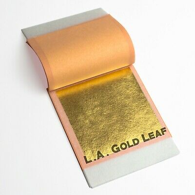 L.a. Gold Leaf: 23k Genuine Gold Leaf Sheets (loose Or Transfer)