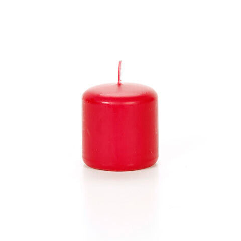 Darice Pillar Candle Red Cinnamon Scented 2.8 X 2.8 Inches