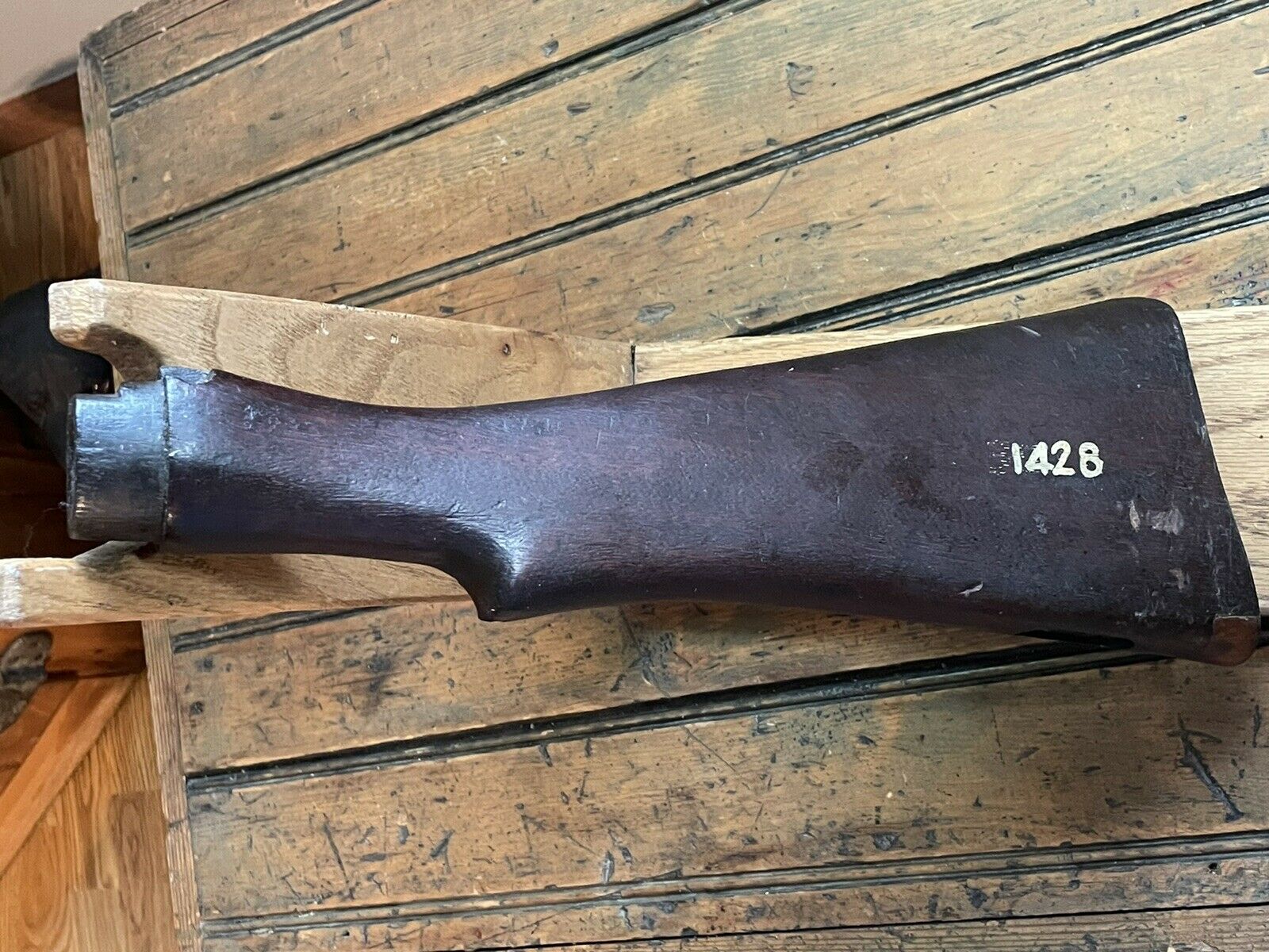 Enfield Buttstock Marked
