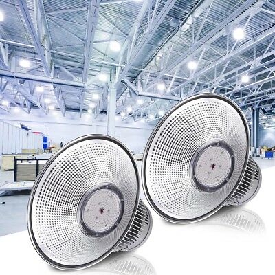 Delight 2pcs Led High Bay Light 150w 16000lm Factory Warehouse Industrial Light