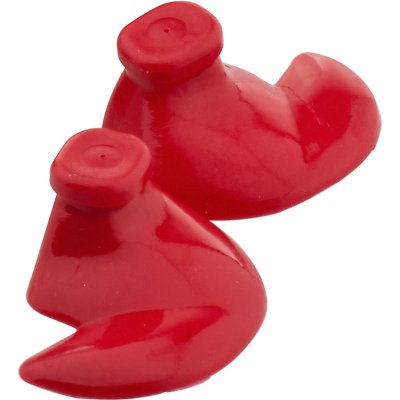 Doc's Proplugs Vented Combo Pack, Adult, Red