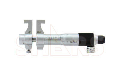 Shars Precision 1 - 2" Inside Micrometer Set 0.0001" Carbide New P}
