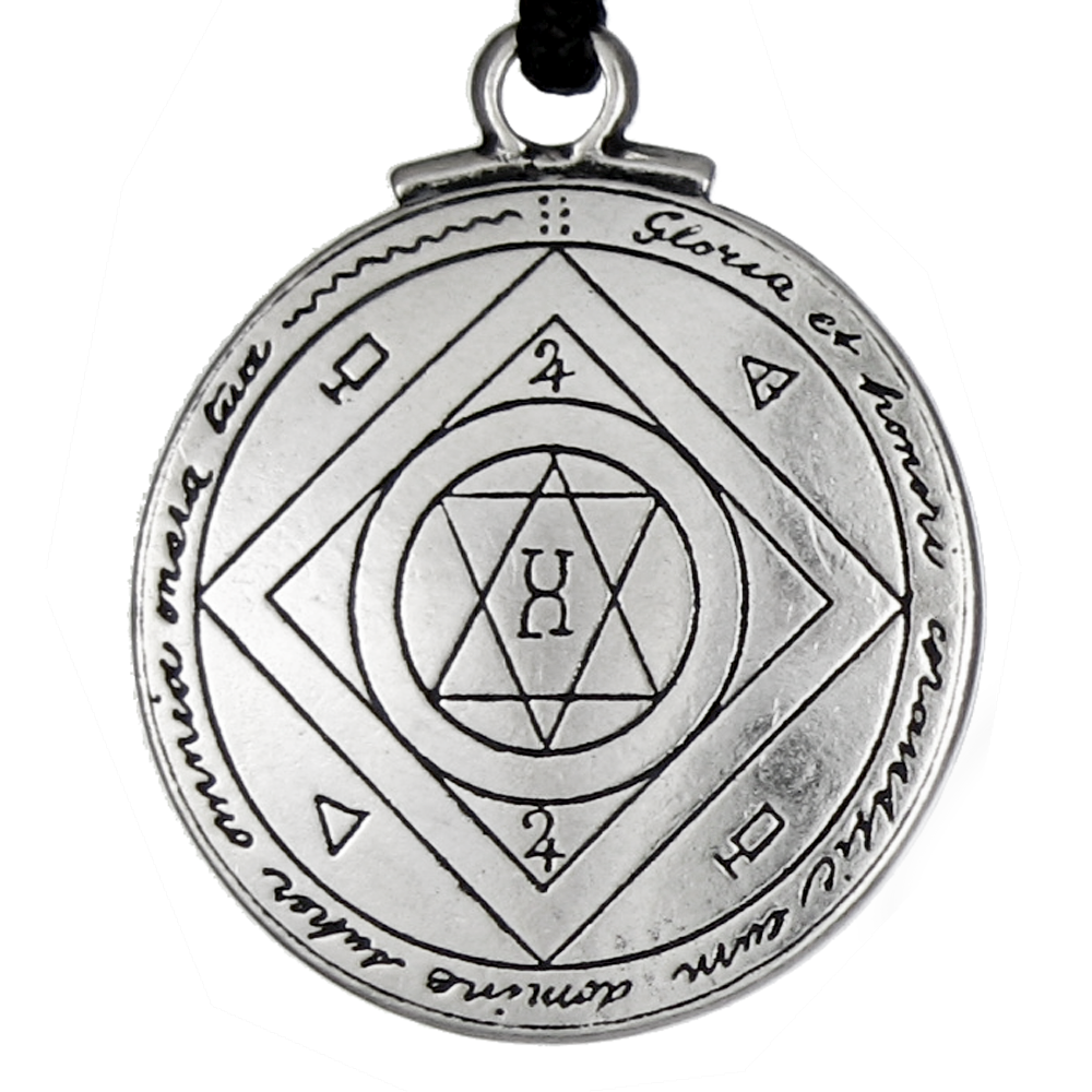 Talisman For Good Luck Pendant Seal Of Solomon Amulet Hermetic Kabbalah Jewelry