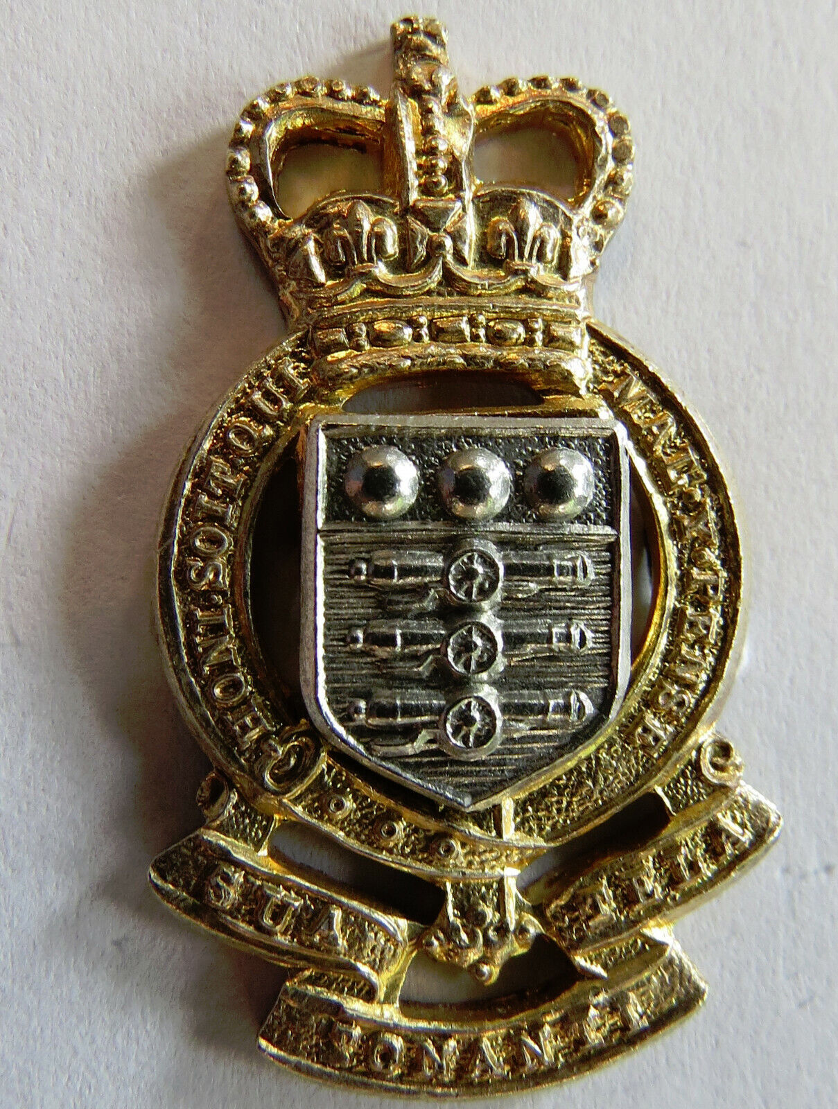 British Royal Army Ordnance Corps Cap Badge 33mm