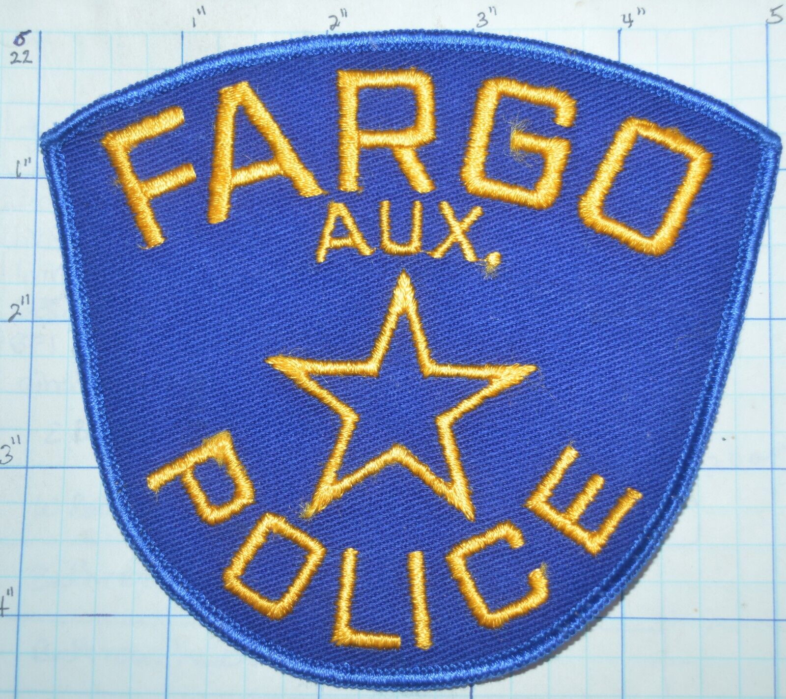 North Dakota, City Of Fargo Police Auxiliary Patch