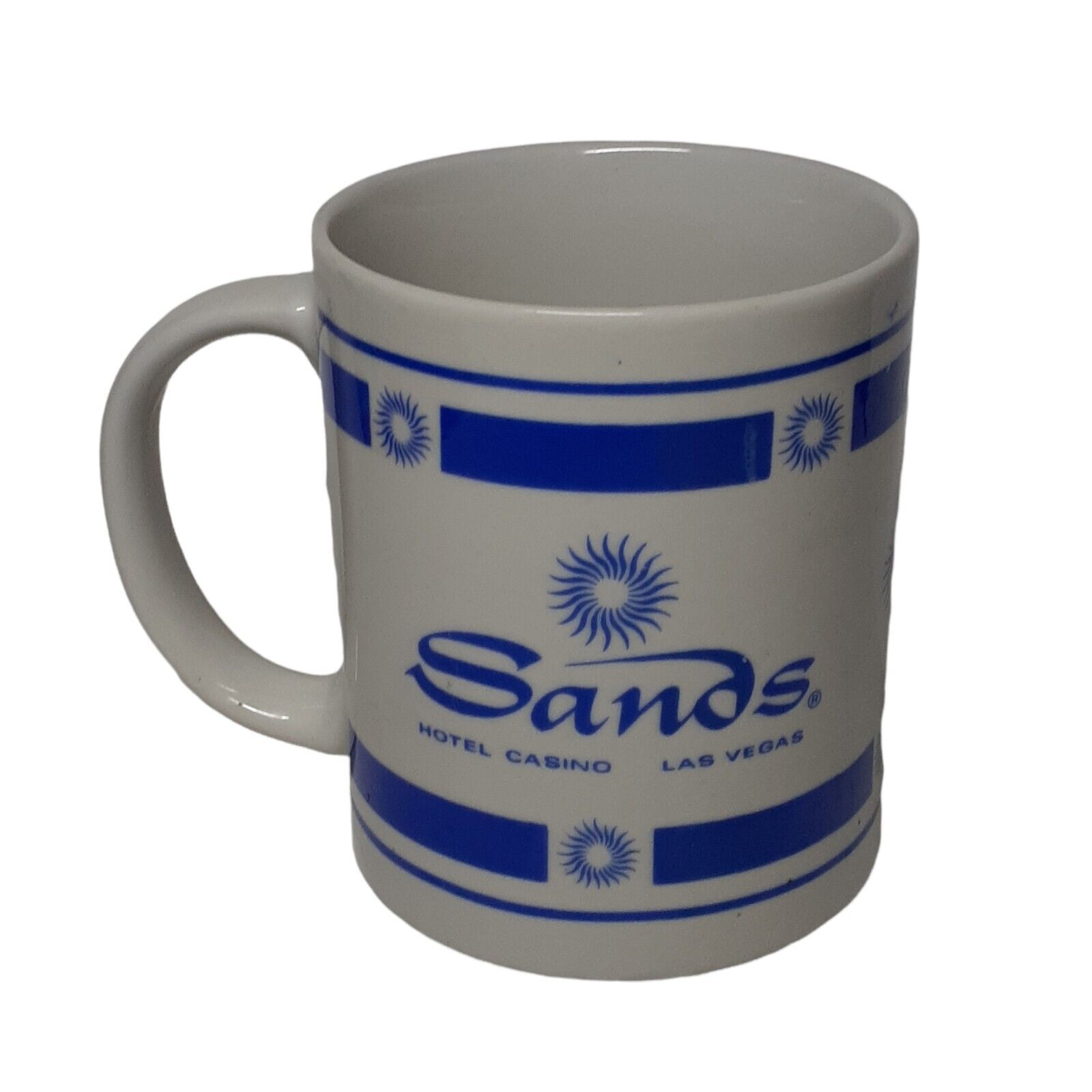 Souvenir Coffee Mug Cup Defunct Historic Sands Hotel And Casino Las Vegas