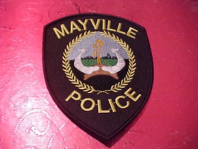 Mayville North Dakota Police Patch Shoulder Size Unused