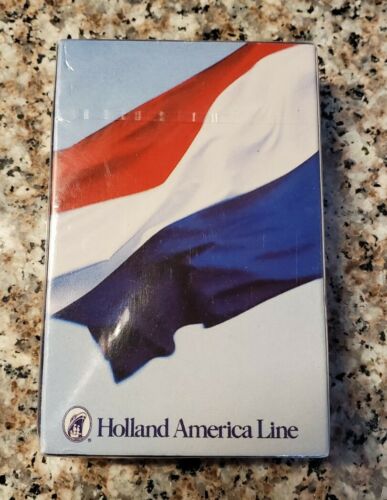 Vintage Holland-america Line Cruise Ship Playing Cards - New/sealed!