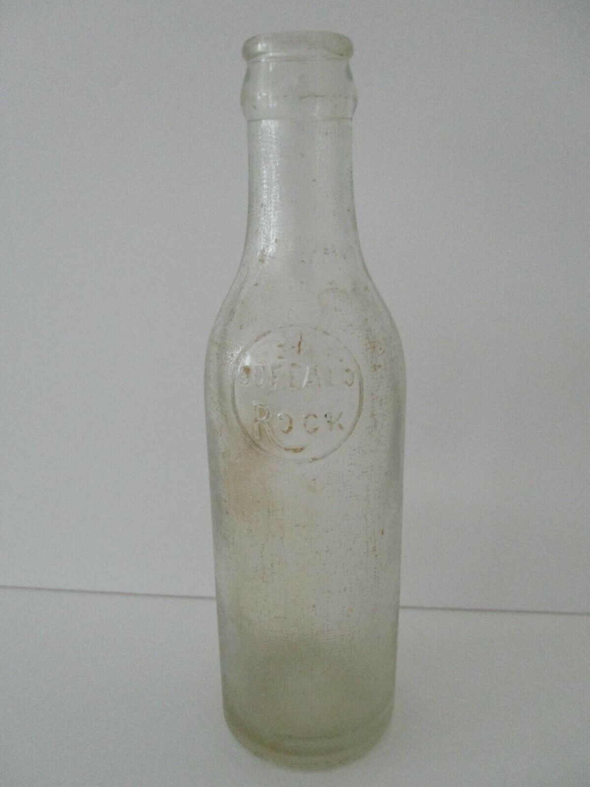 Buffalo Rock Clear Ginger Ale Bottle Birmingham Alabama Vintage