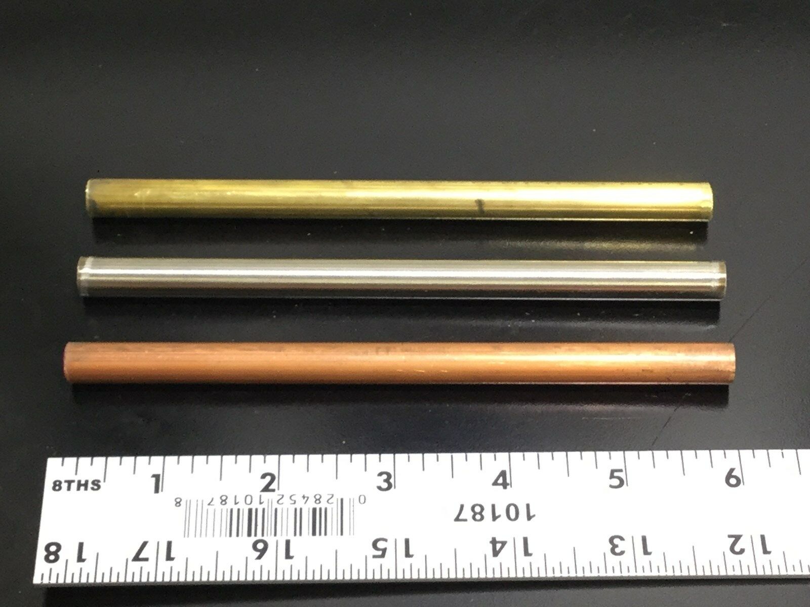 1/4" Brass, Stainless Steel, Or Copper Tubing Lanyard Knife Making 6" Long