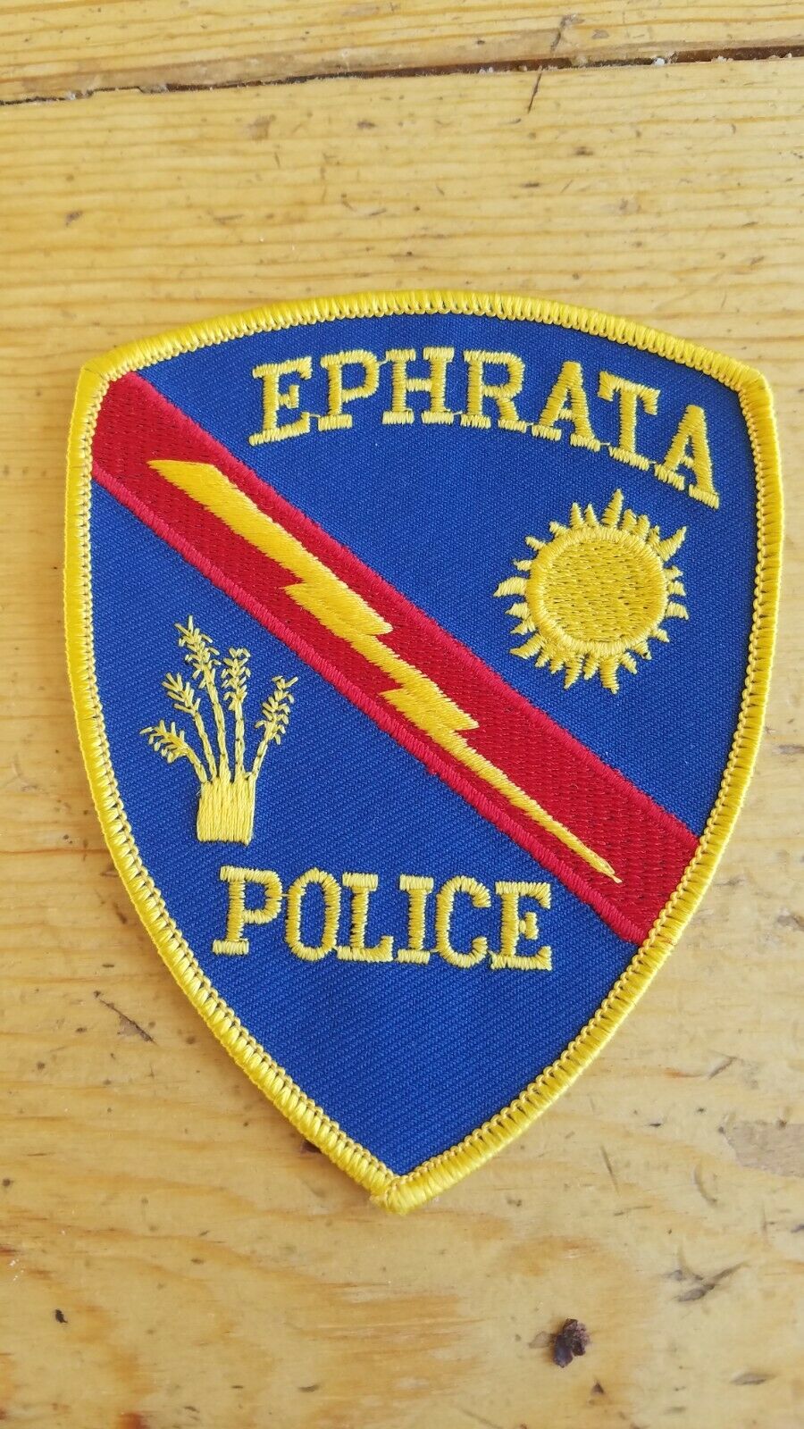 Ephrata Police Patch 5" Washington State