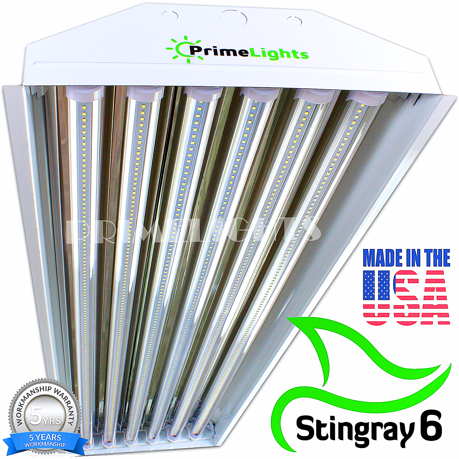 Led High Bay Light Usa Made Stingray 6 Brightest Durable Shop Light Max Coverage