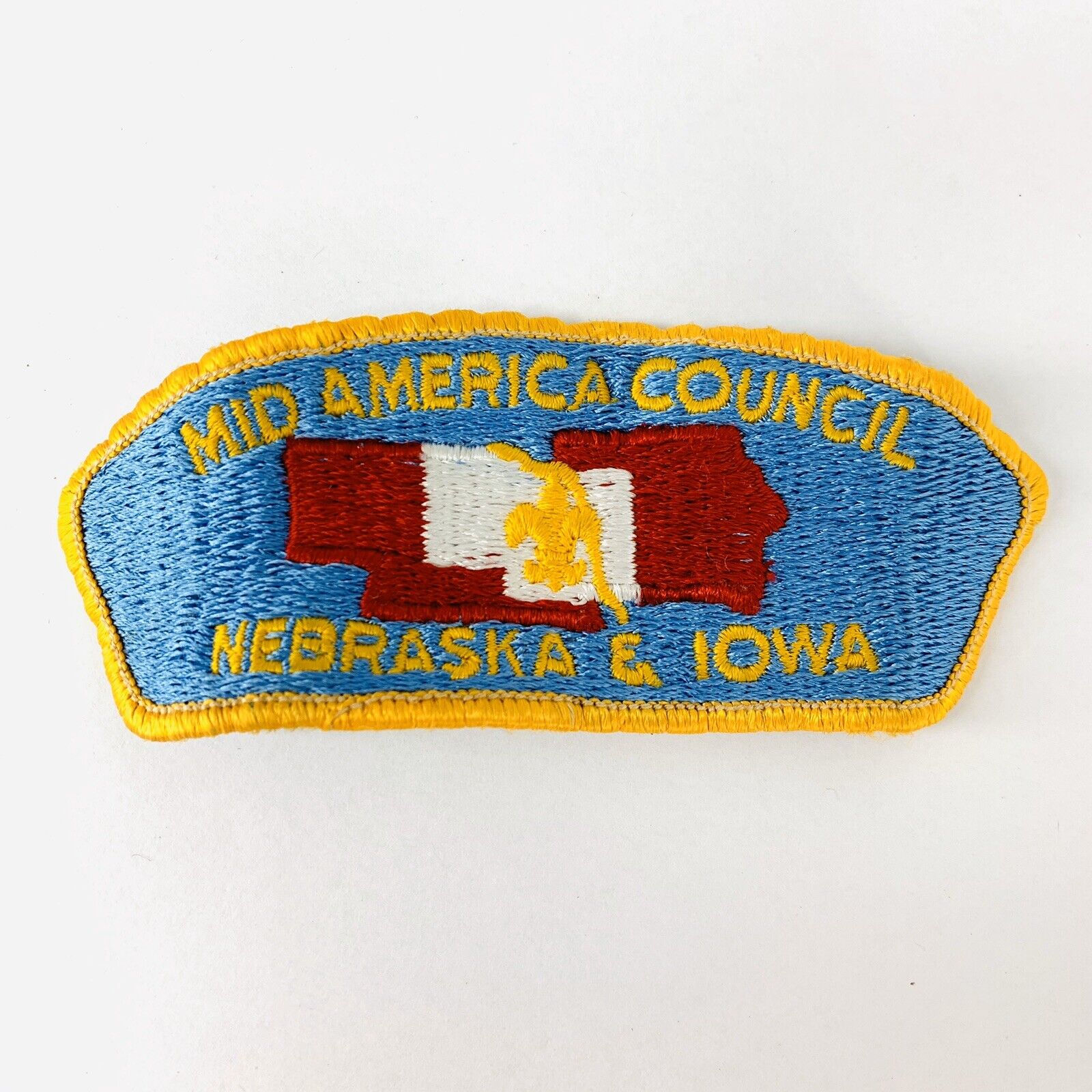 Vintage Bsa Boy Scouts Of America Patch Mid America Council Nebraska Iowa