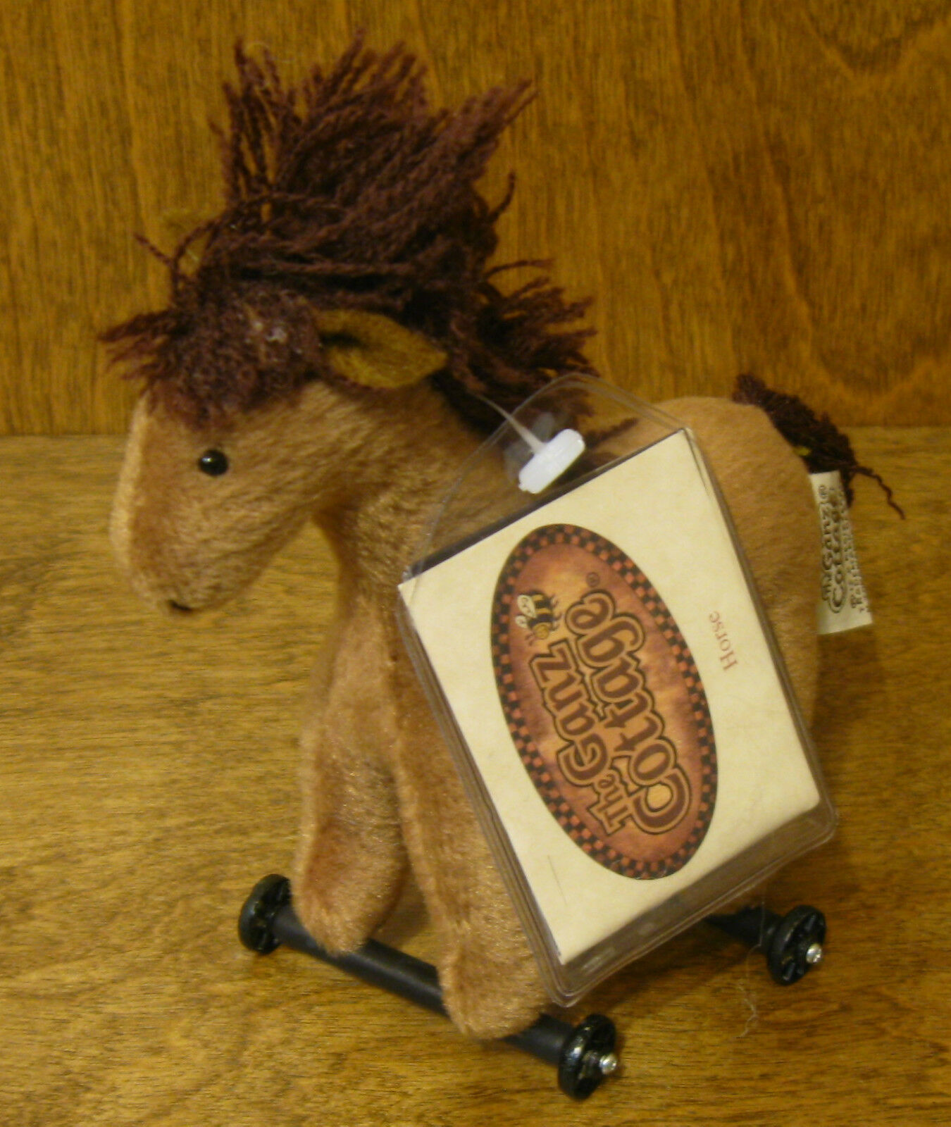 Ganz Cottage #cc11086 Horse On Wheels By Lorraine Chien, 5", New/tags