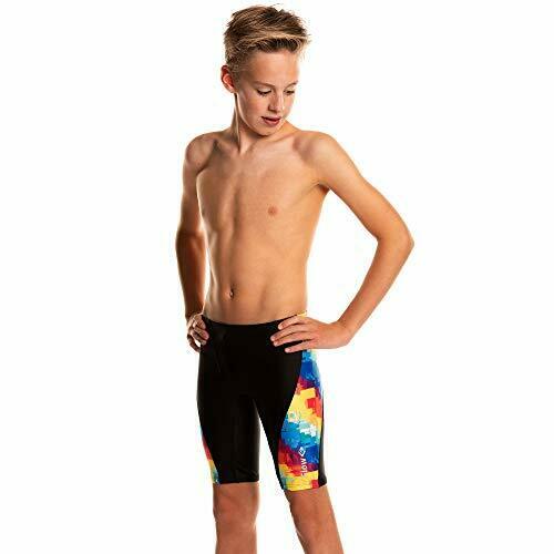 Flow Splice Swim Jammers -swimming Jammer Shorts For Boys (tie Dye 26)