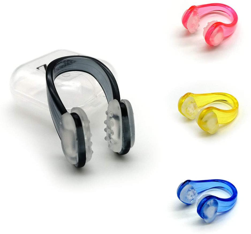 Zooshine Set Of 4 Waterproof Anti-slip Swimming Nose Clips Nose Plugs For Swimmi