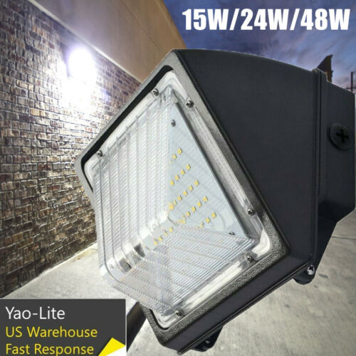 Led Wall Pack Security Light 15w 24w 48w Outdoor Commercial Area Lighting 5000k
