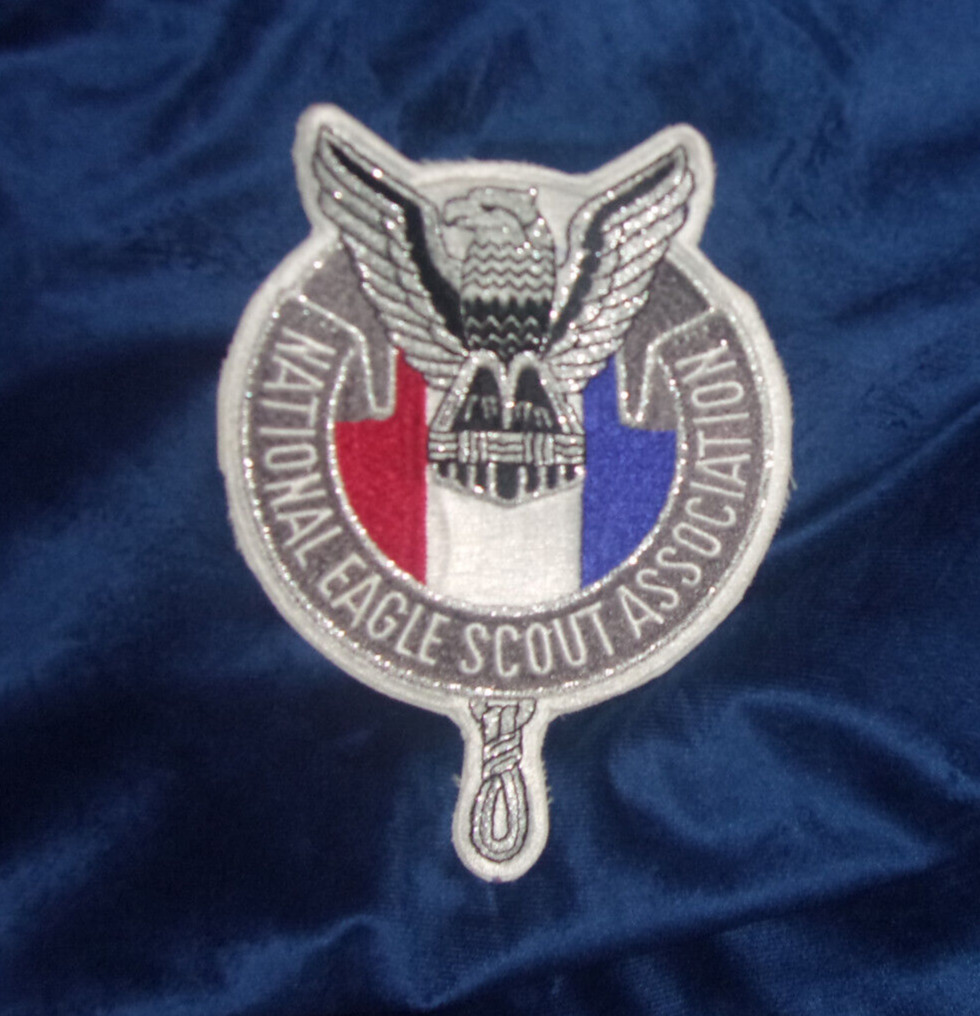 National Eagle Scout Association Large Patch 6" 8" Center Back Nesa Bsa Scouting