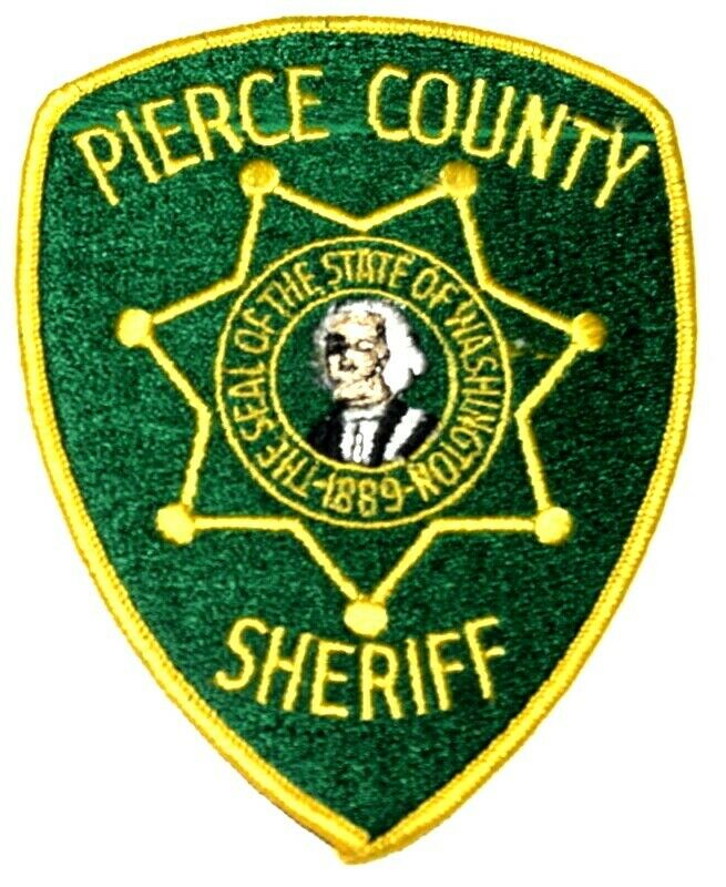 Pierce County Washington Wa Sheriff Police Patch Pres General George Washington